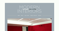 Desktop Screenshot of modern-interiors.com