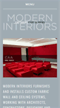 Mobile Screenshot of modern-interiors.com